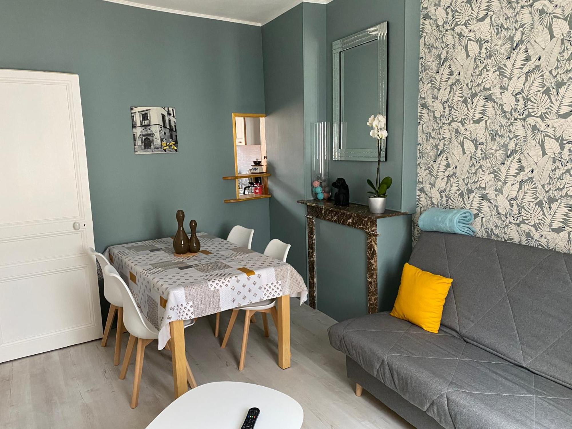 Villa Liliane appartement de 55 m2 Mers-les-Bains Extérieur photo